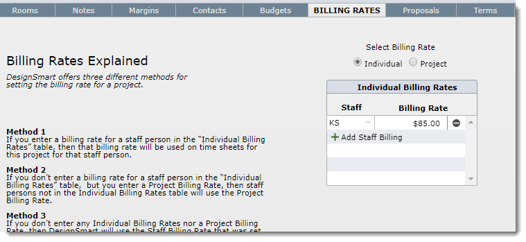 billing rates fiinal;