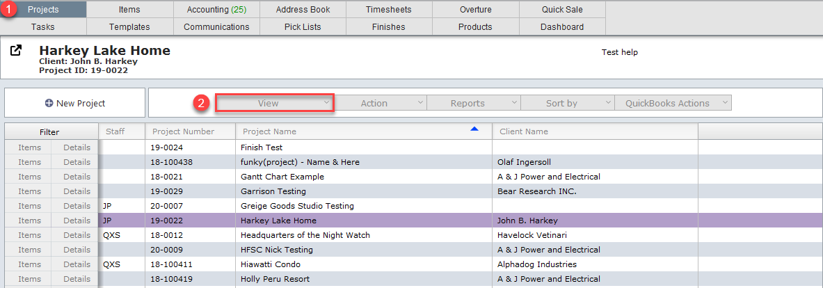 processing flagged items